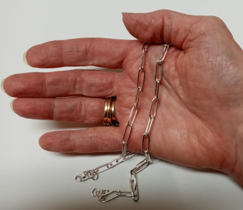 Make a Fused Paperclip Chain