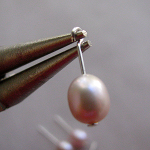 Nailed Pearl Earrings