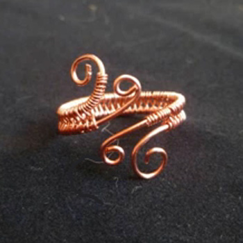 Basic Woven Wire Ring