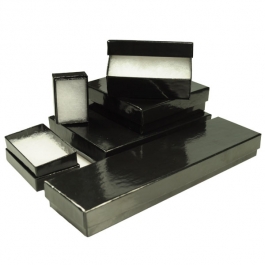 Gloss Black Jewelry Box Variety Pack - Pack of 78