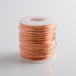 21 Gauge Round Dead Soft Copper Wire - 1LB
