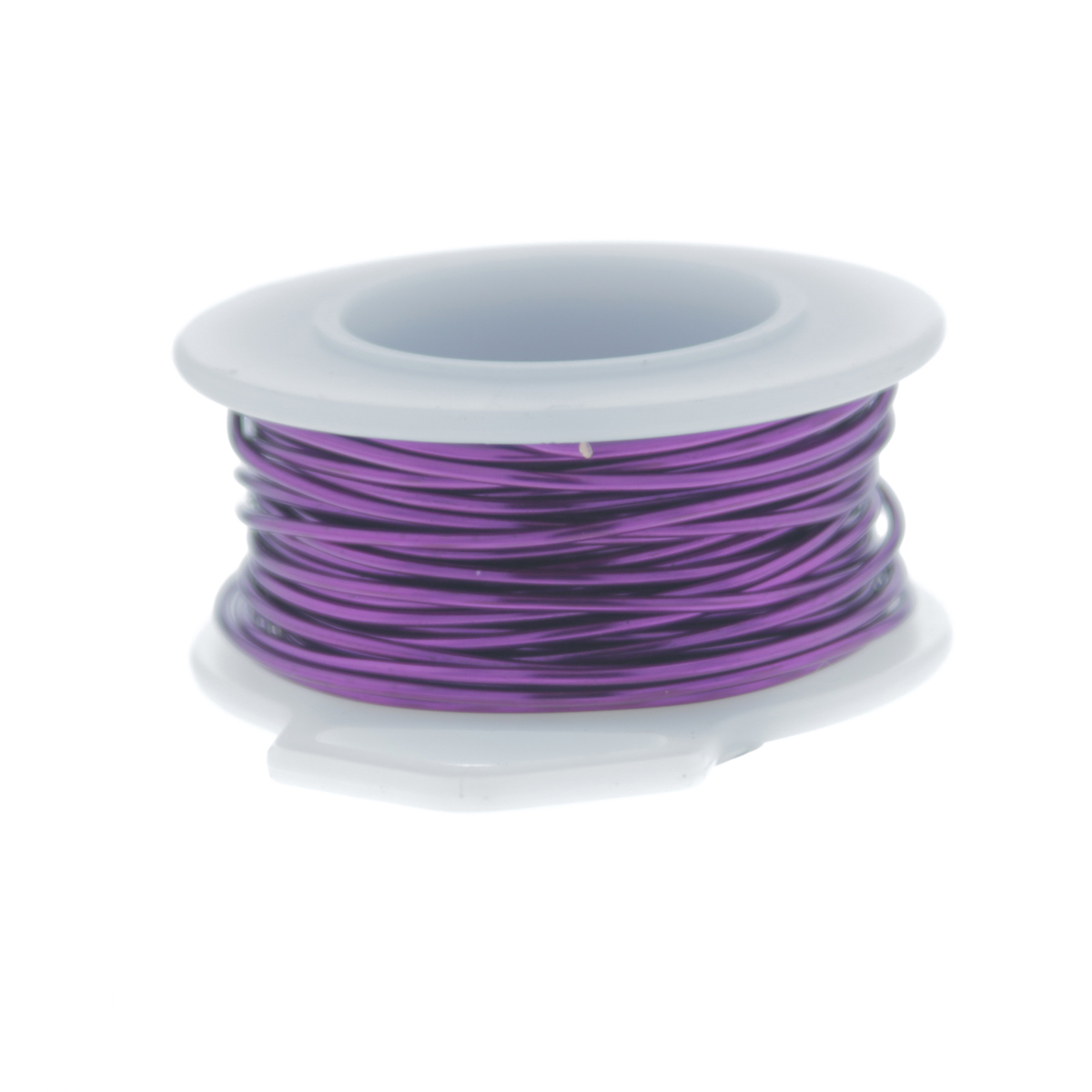 Amethyst Silver Plated Copper Craft Wire