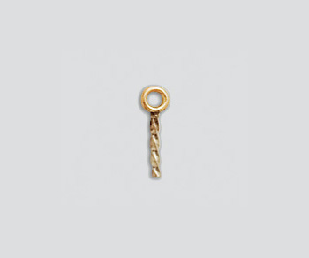 Gold Filled Screw Eye 2.75x9mm - Pack of 2