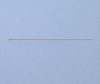 Gold Filled Head Pins with 1.2mm Ball 26ga 2 inch - Pack of 10