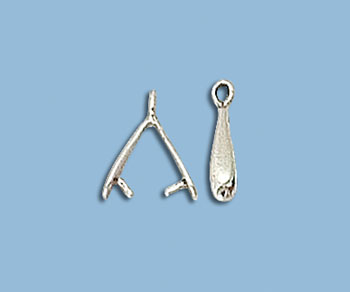 Sterling Silver Bail w/ Peg 12x2.85mm - Pack of 1