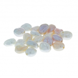 6-7mm Large Hole (1.2mm) Natural Double Shine Fresh Water Pearls - Pack of 20