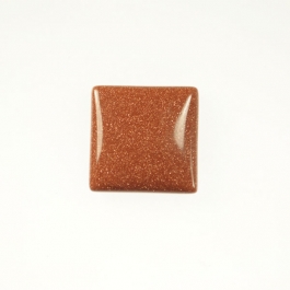 Goldstone 10mm Square Cabochon - Pack of 2