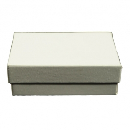3 1/16 X 2 1/8 X 1 Inch White Swirl Jewelry Box - Pack of 3
